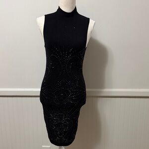 Guess Elegant Black Sleeveless Dress